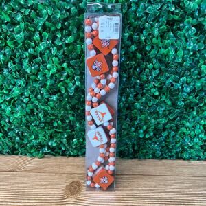New University Of Texas Austin Longhorns Beaded Necklace College  UT Gift Ox Bay